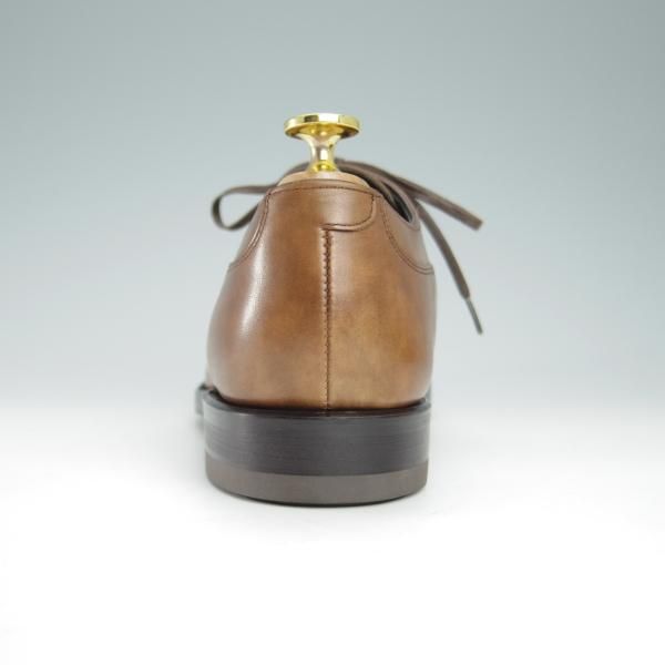 新品★シェットランドフォックス SIZE 6.5【ダイナイトソール仕様★コベントリー/003F】Uチップ/カーフ/茶/メンズ/Shetlandfox★g148