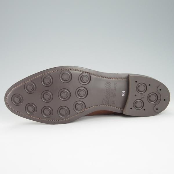 新品★シェットランドフォックス SIZE 6.5【ダイナイトソール仕様★コベントリー/003F】Uチップ/カーフ/茶/メンズ/Shetlandfox★g148