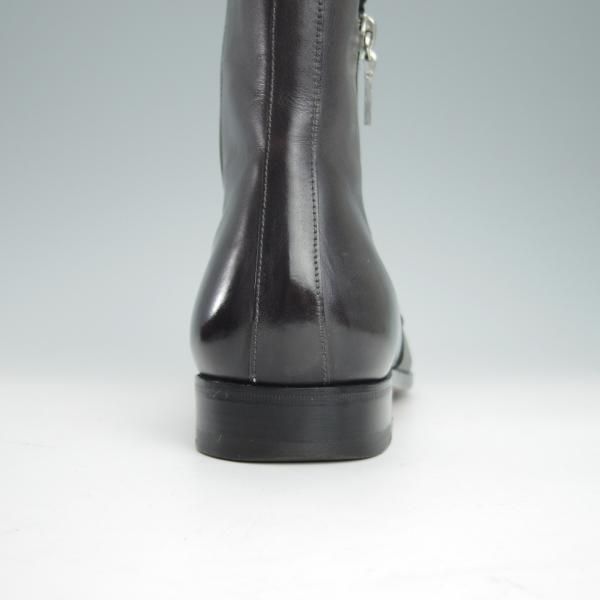 極上☆(伊)サントーニ SIZE 7.5【貴重☆ブラック〜グレー