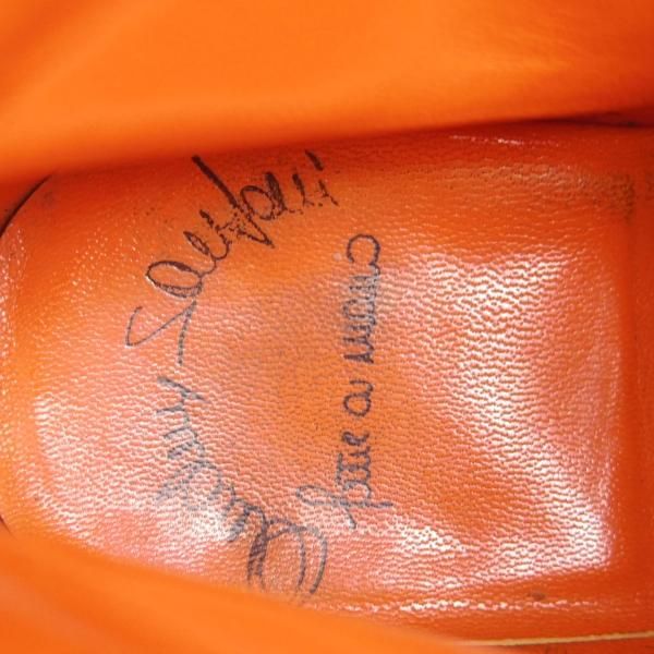 極上★(伊)サントーニ SIZE 7.5【貴重★ブラック〜グレーパティーヌ/10180】サイドジップ/ブーツ/カーフ/黒/灰/メンズ/Santoni★g149