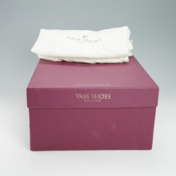 極上★(東欧)VASS/ヴァーシュ SIZE 40.5【貴重★Budapest/3636ラスト】ブダペスト/フルブローグ/カーフ/茶/メンズ★g150