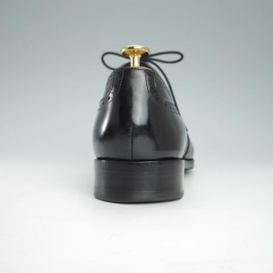 ★シェットランドフォックス SIZE 7.5【★ナイツブリッジ/3017SF】ギリーシューズ/カーフ/黒/メンズ/Shetlandfox★g151