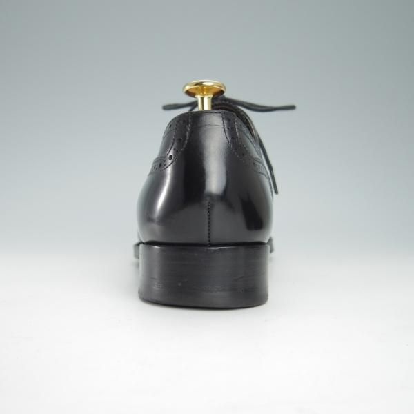 ★シェットランドフォックス SIZE 7.5【★ナイツブリッジ/3017SF】ギリーシューズ/カーフ/黒/メンズ/Shetlandfox★g151