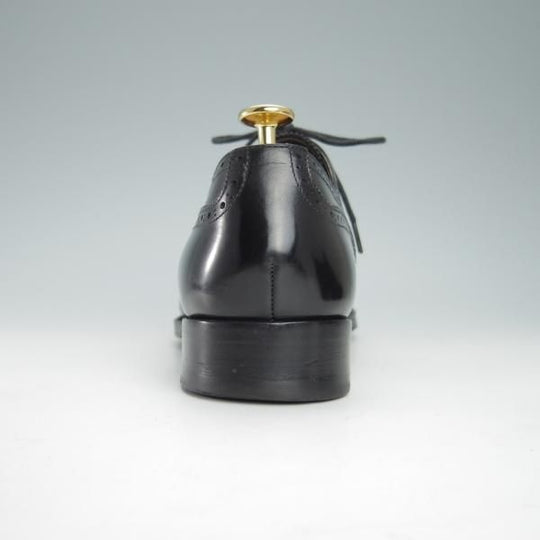 ★シェットランドフォックス SIZE 7.5【★ナイツブリッジ/3017SF】ギリーシューズ/カーフ/黒/メンズ/Shetlandfox★g151