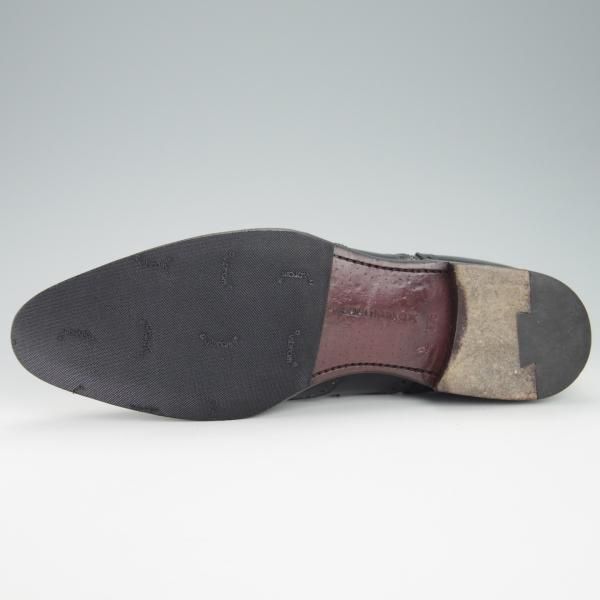 ★シェットランドフォックス SIZE 7.5【★ナイツブリッジ/3017SF】ギリーシューズ/カーフ/黒/メンズ/Shetlandfox★g151