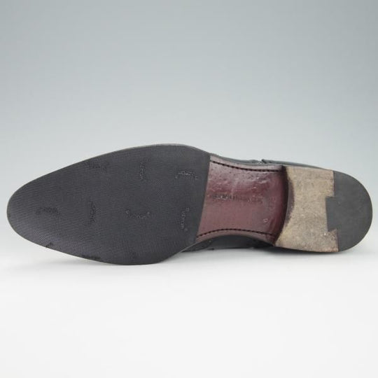 ★シェットランドフォックス SIZE 7.5【★ナイツブリッジ/3017SF】ギリーシューズ/カーフ/黒/メンズ/Shetlandfox★g151