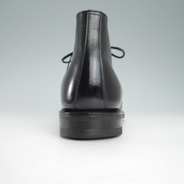 極上★(浅草)RENDO/レンド SIZE 7【定価￥53,900-★ダイナイトソール仕様/7706D】チャッカブーツ/カーフ/黒/メンズ★g152