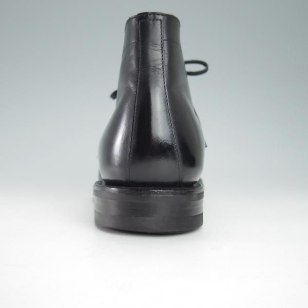 極上★(浅草)RENDO/レンド SIZE 7【定価￥53,900-★ダイナイトソール仕様/7706D】チャッカブーツ/カーフ/黒/メンズ★g152