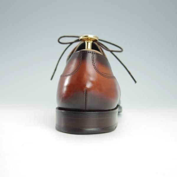 美品★(英)チーニー 6.5F【日本未入荷★ギリーシューズ/FULHAM/208ラスト】カーフ/DARK LEAF/茶/メンズ/CHEANEY★g153