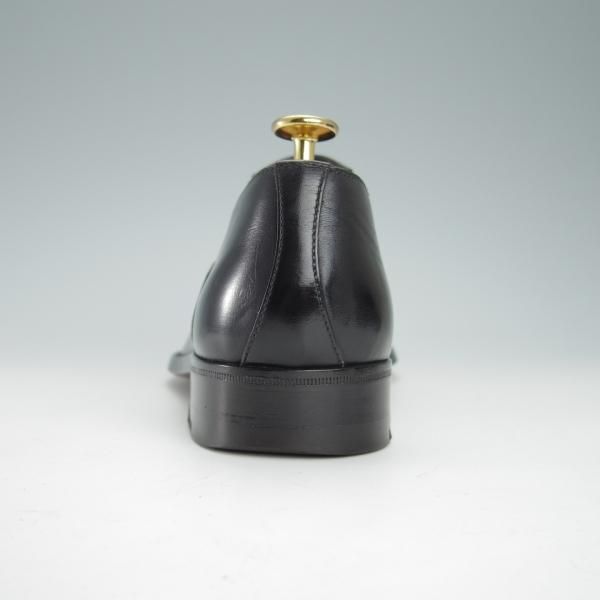 極上★(伊)ア・テストーニ SIZE 6【上級★ブラックラピド製法/ブラックラベル】サイドエラスティック/BLACK LABEL/黒/a.testoni★g154