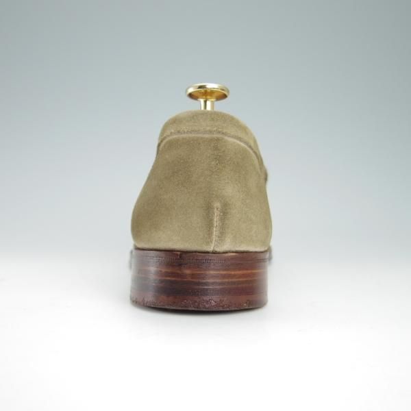 極上★(英)アルフレッド・サージェント 7.5E【貴重★シップス別注/SHIPS】89ラスト/ローファー/スエード/薄茶/Alfred Sargent★g157