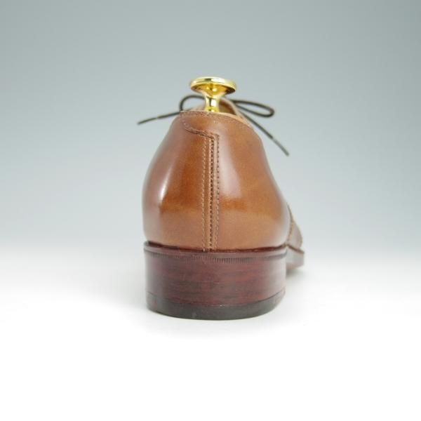 未使用★(英)ニュー&リングウッド UK5.5程度【貴重★ビスポーク品/ハンドソーンウェルテッド製法】茶/New&Lingwood★g164