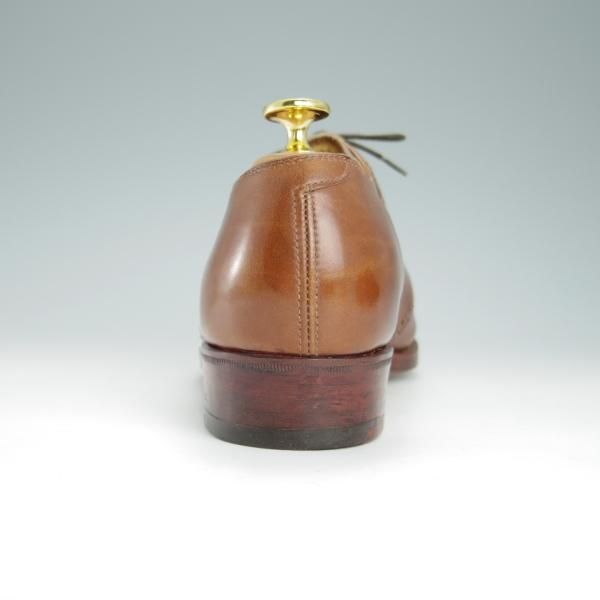 未使用★(英)ニュー&リングウッド UK5.5程度【貴重★ビスポーク品/ハンドソーンウェルテッド製法】茶/New&Lingwood★g164