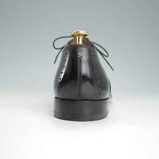 未使用★(仏)ベルルッティ SIZE 7.5【貴重★オックスフォードシューズ】ヴェネチアレザー/黒/メンズ/Berluti★g167