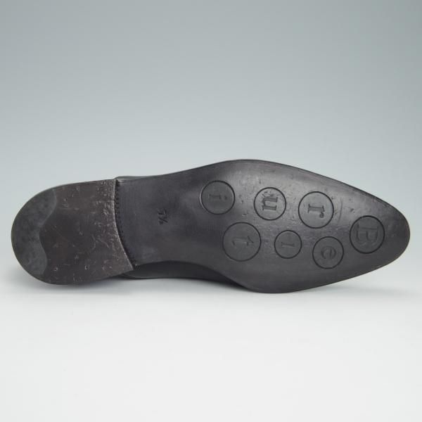 未使用★(仏)ベルルッティ SIZE 7.5【貴重★オックスフォードシューズ】ヴェネチアレザー/黒/メンズ/Berluti★g167
