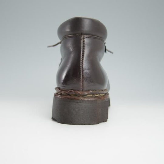 美品★パラブーツ(レディース) SIZE 3.5【貴重★フォック仕様(アザラシの毛皮)/MILLY】旧ロゴ/チロリアンブーツ/濃茶/Paraboot★g169