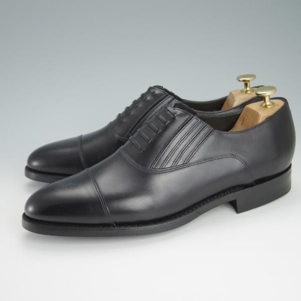 新品★(英)BARKER/バーカー 8.5D【ダイナイトソール仕様★レイジーマン/サイドエラスティック】4534DW10/カーフ/黒/メンズ★g171