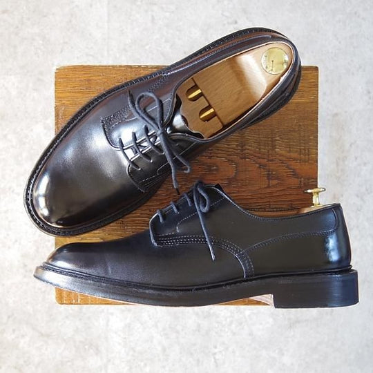 極上★トリッカーズ SIZE 9【定価￥84,700-★プレーントゥ/Woodstock/5636】カントリーシューズ/短靴/カーフ/黒/メンズ/Tricker's★g172