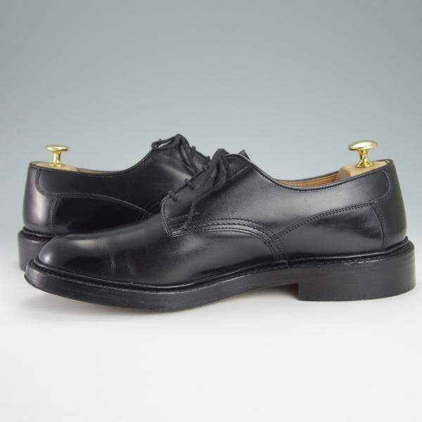 極上★トリッカーズ SIZE 9【定価￥84,700-★プレーントゥ/Woodstock/5636】カントリーシューズ/短靴/カーフ/黒/メンズ/Tricker's★g172