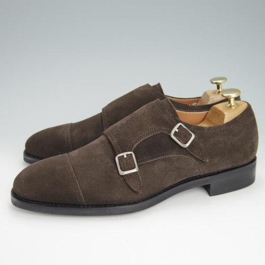 新品★ユニオンインペリアル SIZE 7【定価￥41,800-★撥水なめしスエード/(伊)SCIARADA社】U2007/ダブルモンク/Union Imperial★g174