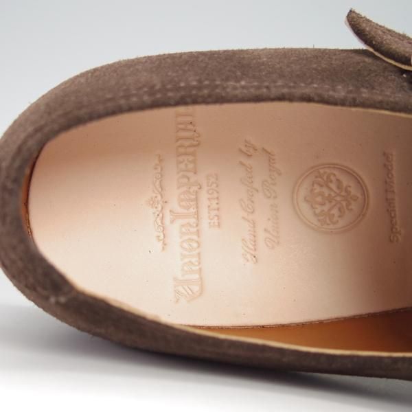 新品★ユニオンインペリアル SIZE 7【定価￥41,800-★撥水なめしスエード/(伊)SCIARADA社】U2007/ダブルモンク/Union Imperial★g174
