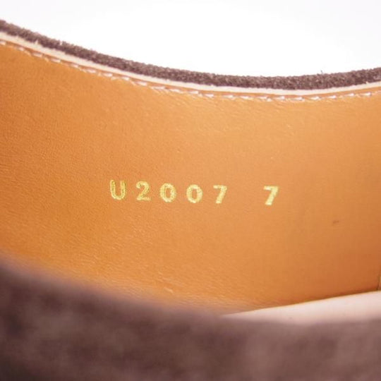 新品★ユニオンインペリアル SIZE 7【定価￥41,800-★撥水なめしスエード/(伊)SCIARADA社】U2007/ダブルモンク/Union Imperial★g174