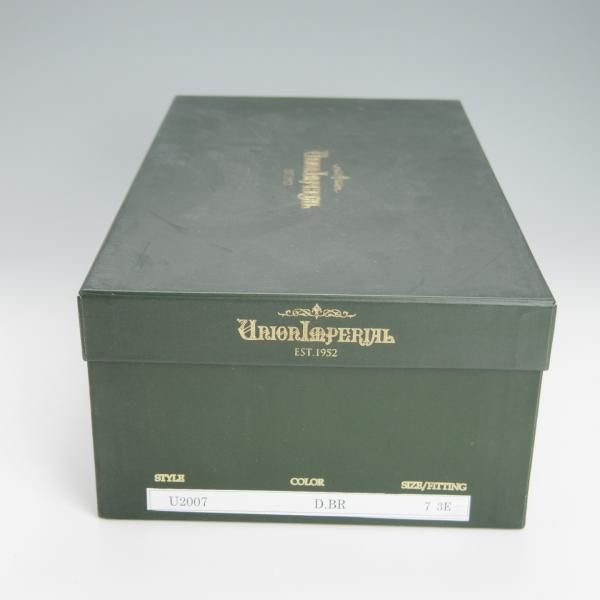 新品★ユニオンインペリアル SIZE 7【定価￥41,800-★撥水なめしスエード/(伊)SCIARADA社】U2007/ダブルモンク/Union Imperial★g174