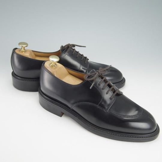 未使用★(英)アルフレッド・サージェント UK6【WESTONロジェ似寄りモデル★Uチップ/黒】サージェント/メンズ/Alfred Sargent★g175