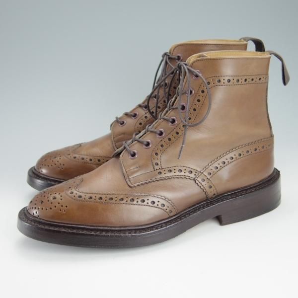 極上★トリッカーズ SIZE 7【定価￥88,000-★MALTON/モールトン】M2508/カントリーブーツ/カーフ/茶/メンズ/Tricker's★g176