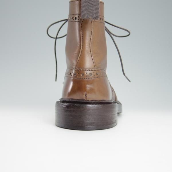 極上★トリッカーズ SIZE 7【定価￥88,000-★MALTON/モールトン】M2508/カントリーブーツ/カーフ/茶/メンズ/Tricker's★g176