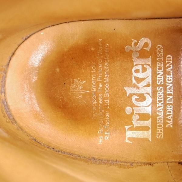 極上★トリッカーズ SIZE 7【定価￥88,000-★MALTON/モールトン】M2508/カントリーブーツ/カーフ/茶/メンズ/Tricker's★g176