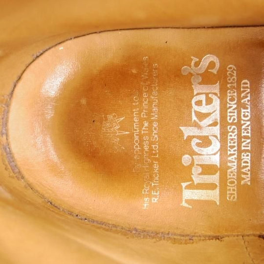 極上★トリッカーズ SIZE 7【定価￥88,000-★MALTON/モールトン】M2508/カントリーブーツ/カーフ/茶/メンズ/Tricker's★g176
