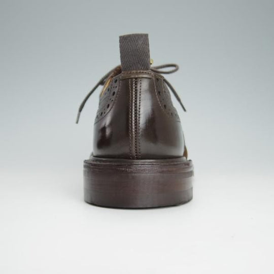 極美品★トリッカーズ SIZE 9【ダイナイトソール仕様★M7369/セミブローグ】カントリーシューズ/短靴/マルチ/濃茶/Tricker's★g203