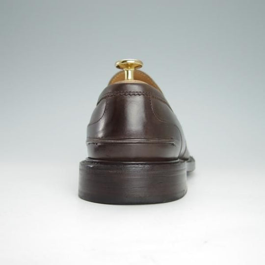 極上★トリッカーズ SIZE 7.5【定価￥84,700-★エスプレッソバーニッシュ/JAMES】M3227/コインローファー/カーフ/濃茶/Tricker's★g205