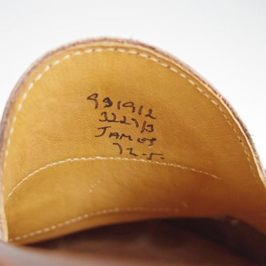 極上★トリッカーズ SIZE 7.5【定価￥84,700-★エスプレッソバーニッシュ/JAMES】M3227/コインローファー/カーフ/濃茶/Tricker's★g205