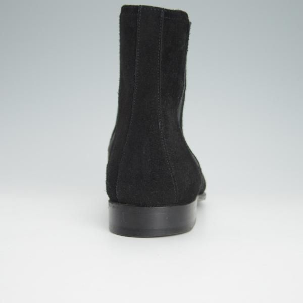 美品★(伊製)HERMES/エルメス(レディース) SIZE 36.5【★サイドゴアブーツ/スエード】黒★g206