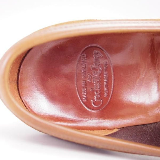 極上★クロケット&ジョーンズ 6.5E【ハンドグレードライン★CADOGAN/カドガン】363ラスト/コインローファー/茶/Crockett&Jones★g209