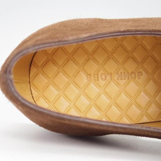 新品★ジョンロブ 6.5E【モデル定価￥280,800-★WELDON/8695ラスト】Vフロント/プレーントゥ/スエード/濃茶/メンズ/JOHN LOBB★g211