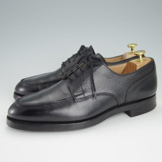 美品★クロケット&ジョーンズ 8E【定価￥93,500-★ダイナイトソール仕様/DURHAM 3】375ラスト/Uチップ/黒/メンズ/Crockett&Jones★g213