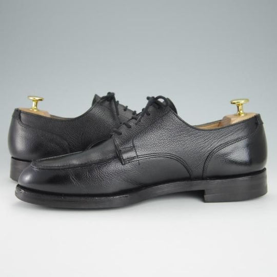 美品★クロケット&ジョーンズ 8E【定価￥93,500-★ダイナイトソール仕様/DURHAM 3】375ラスト/Uチップ/黒/メンズ/Crockett&Jones★g213