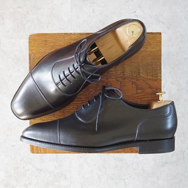 ほぼ試着程度★(英)Wild Smith/ワイルドスミス 8G【★WESTMINSTER/ウェストミンスター】ストレートチップ/カーフ/黒/メンズ★g216