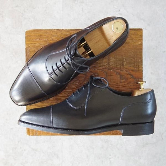 ほぼ試着程度★(英)Wild Smith/ワイルドスミス 8G【★WESTMINSTER/ウェストミンスター】ストレートチップ/カーフ/黒/メンズ★g216