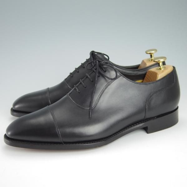 ほぼ試着程度★(英)Wild Smith/ワイルドスミス 8G【★WESTMINSTER/ウェストミンスター】ストレートチップ/カーフ/黒/メンズ★g216