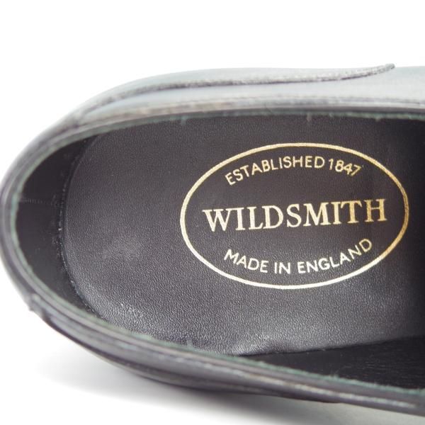 ほぼ試着程度★(英)Wild Smith/ワイルドスミス 8G【★WESTMINSTER/ウェストミンスター】ストレートチップ/カーフ/黒/メンズ★g216
