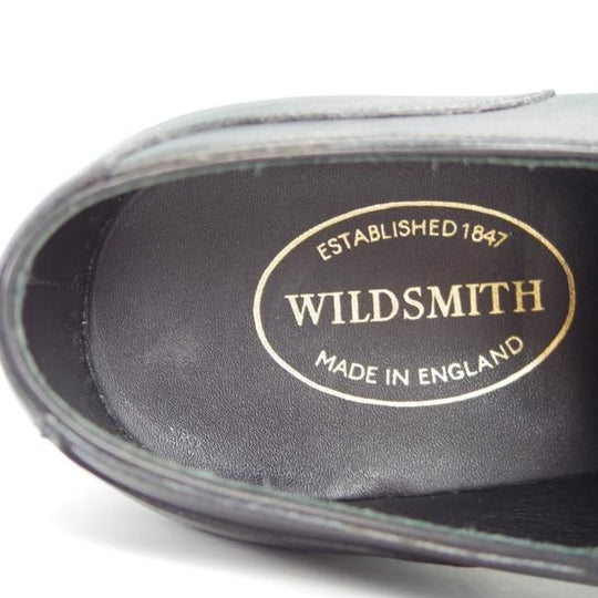 ほぼ試着程度★(英)Wild Smith/ワイルドスミス 8G【★WESTMINSTER/ウェストミンスター】ストレートチップ/カーフ/黒/メンズ★g216