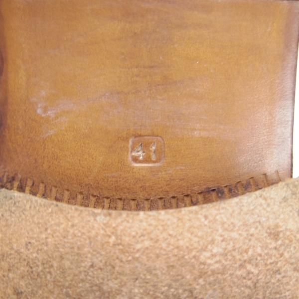 極上★(伊)エンツォ・ボナフェ SIZE 41【ビームス別注★ハンドソーンウェルテッド製法/九分仕立て】茶/BEAMS/Enzo Bonafe★g217