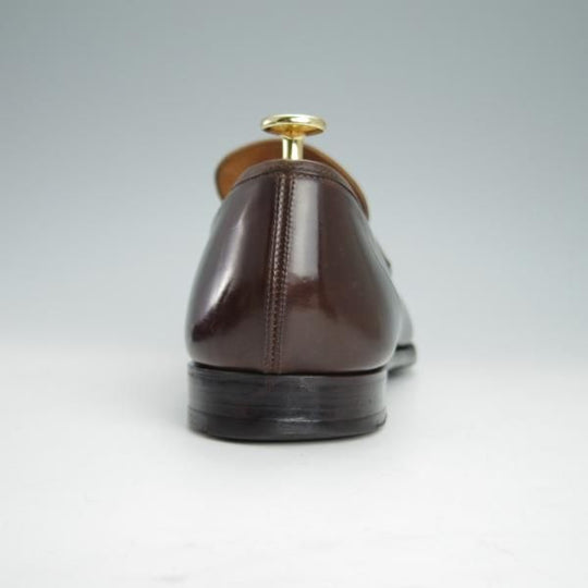 極上★クロケット&ジョーンズ 9.5E【コードバン仕様★茶/ダークブラウン/(英)ジョージ・クレバリー別注】GEORGE/Crockett&Jones★g218