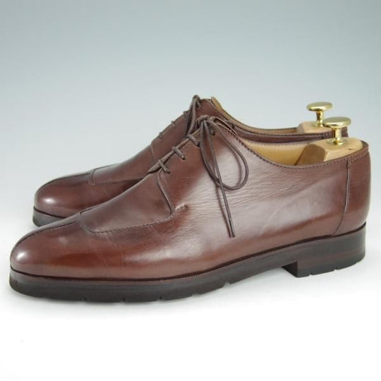 極上★(仏)ベルルッティ SIZE 7.5【★ヴェネチアレザー/Uチップ】濃茶/メンズ/Berluti★g219