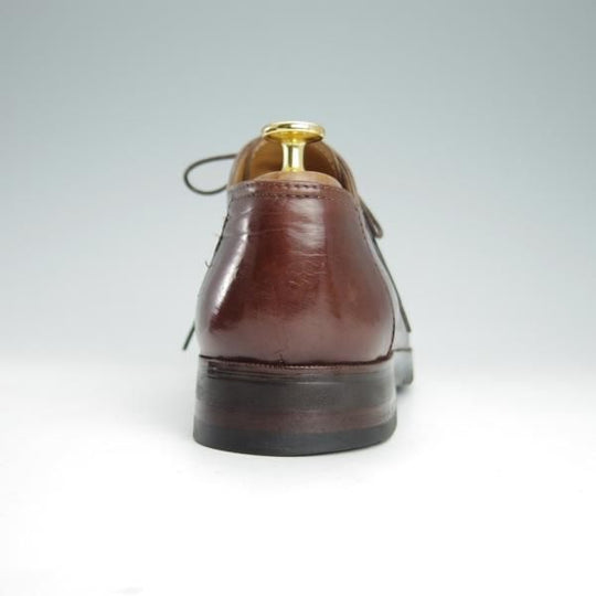 極上★(仏)ベルルッティ SIZE 7.5【★ヴェネチアレザー/Uチップ】濃茶/メンズ/Berluti★g219