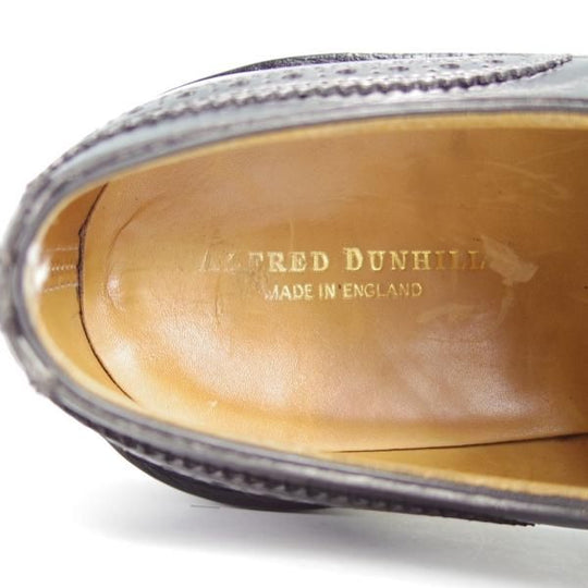 極上★(英)チーニー 6F【定価10万円以上★(英)ALFRED DUNHILL別注/ダンヒル/JAMES】3485ラスト/カーフ/黒/メンズ/CHEANEY★g223